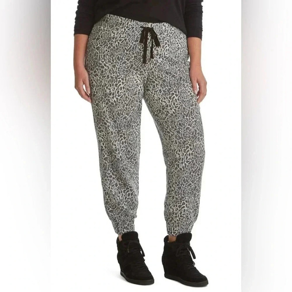 Adyson Parker Jacquard Joggers Heather Grey Combo XLarge - Picture 1 of 5